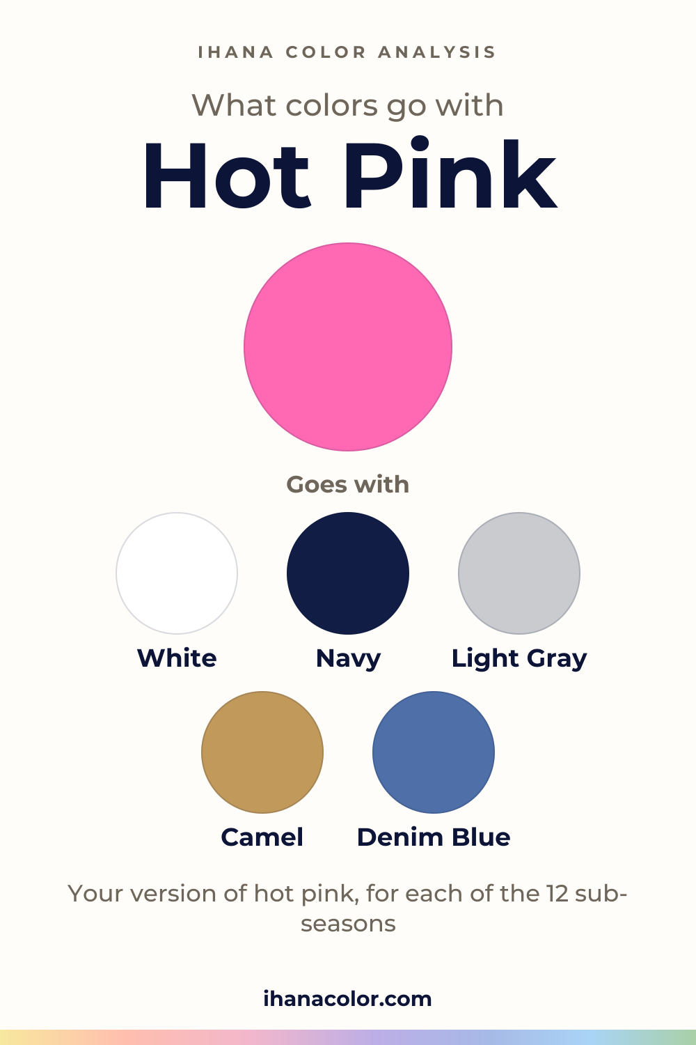 What colors go with hot pink: the color and five partners