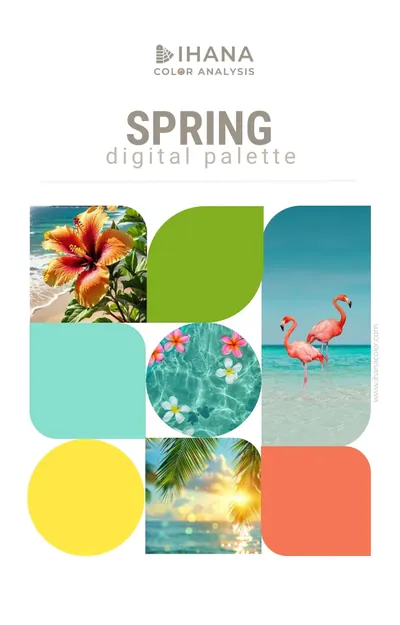Cover of the Spring digital palette