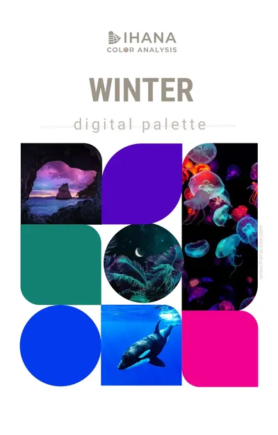 Cover of the Winter digital palette